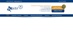 Desktop Screenshot of grupogaute.com