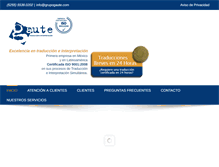 Tablet Screenshot of grupogaute.com